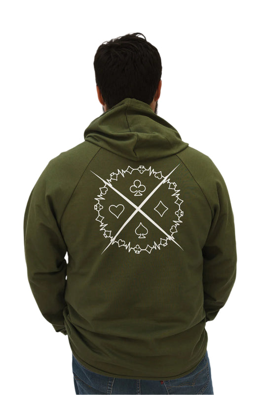 Suited Streetwear EKG Suits Unisex Hoodie