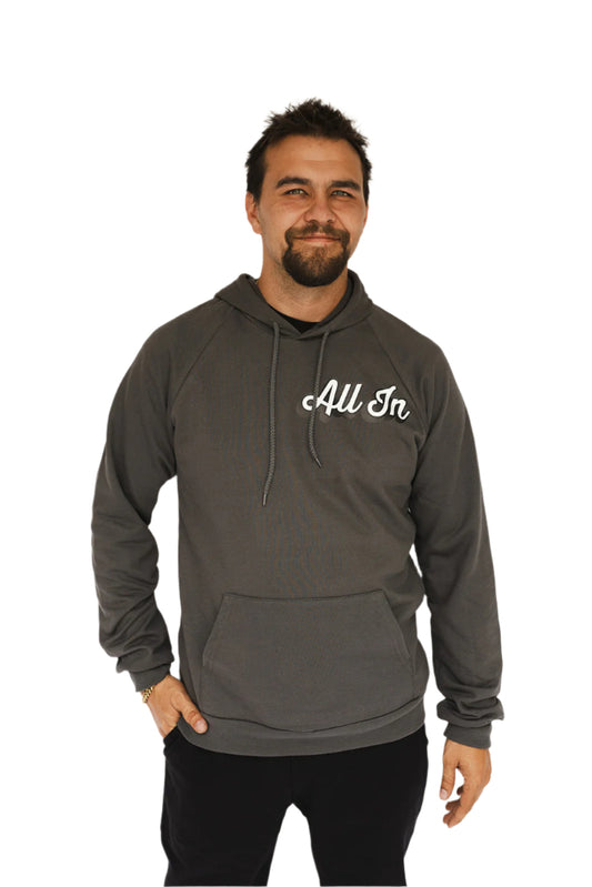 All In Cursive Unisex Hoodie