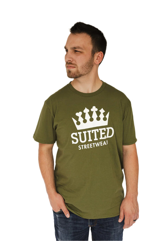Suited Streetwear Crown Logo Unisex Tee