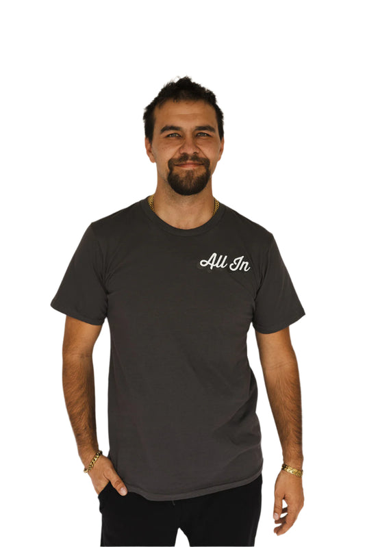 All In Cursive Unisex Tee