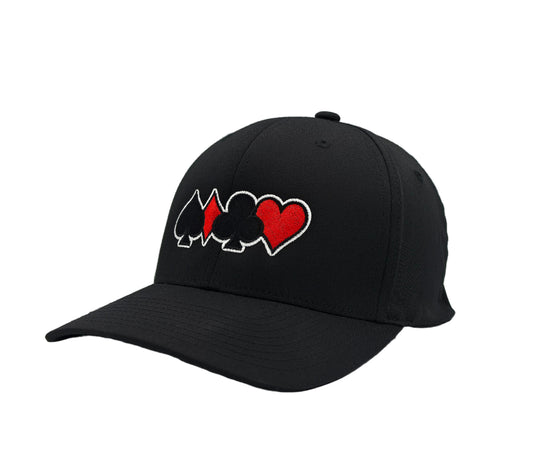 All Suits Fitted Hat - Black