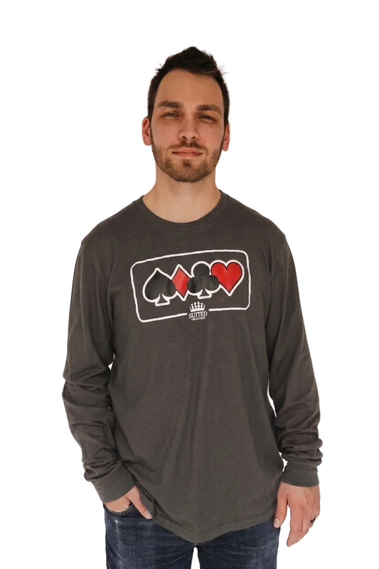 Four Suits Unisex Long Sleeve Tee